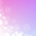 Pink galaxy bokeh light sky background