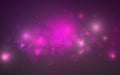 Pink galaxy luxury bokeh soft light abstract background, Vector eps 10 Royalty Free Stock Photo