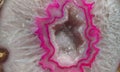 Pink Geode Slice