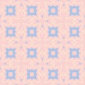 Pink geometric seamless background. Multi colored pattern Royalty Free Stock Photo