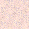 Pink geometric seamless background. Multi colored pattern Royalty Free Stock Photo