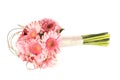 Pink gerbera bouquet Royalty Free Stock Photo