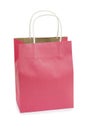 Pink gift bag. Royalty Free Stock Photo