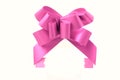 Pink gift ribbon Royalty Free Stock Photo