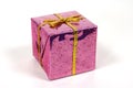 Pink Giftbox Royalty Free Stock Photo