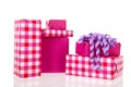 Pink gifts Royalty Free Stock Photo