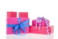 Pink gifts Royalty Free Stock Photo