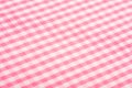 Pink Gingham Background