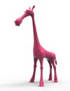 Pink giraffe
