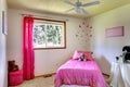 Pink girl room interior Royalty Free Stock Photo