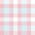 Pink Glen Plaid textured Seamless Pattern