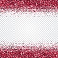 Pink glitter abstract background. Tinsel shiny backdrop. Royalty Free Stock Photo