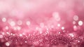 Pink Glitter with Defocused Lights Royalty Free Stock Photo