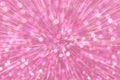 Pink glitter explosion lights abstract background Royalty Free Stock Photo