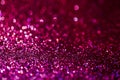 Pink glitter raster festive background. Abstract violet blurred circles. Bokeh lights with bright shiny effect Royalty Free Stock Photo