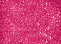 Pink Glitter Stars Sparkle Background Royalty Free Stock Photo