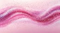 Pink Glitter Wave: Sparkling Background Texture Royalty Free Stock Photo