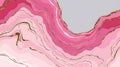 Pink and Gold Abstract Marble Texture Royalty Free Stock Photo