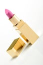 Pink golden lipstick
