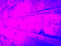 Pink, gradient dark old brick wall texture, vector blue grunge background. UHD 4K wallpaper Royalty Free Stock Photo