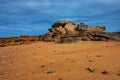 The pink granite coast Tregastel Perros-Guirec, Brittany Bretagne, France