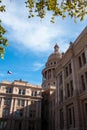 Pink Granite Texas State Capitol Building in Austin Royalty Free Stock Photo