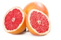 Pink grapefruit Royalty Free Stock Photo