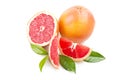 Pink grapefruit Royalty Free Stock Photo