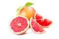 Pink grapefruit Royalty Free Stock Photo