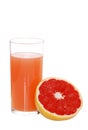 Pink Grapefruit Juice Royalty Free Stock Photo