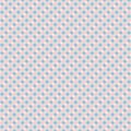 Pink Gray Peach Blue Seamless Small Diagonal French Checkered Pattern. Little Inclined Colorful Fabric Check Pattern Background. Royalty Free Stock Photo