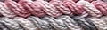 Pink Gray White Close Up Very Detailed Pattern Of Ropes Panoramic Banner. Generative AI