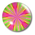 Pink Green Button Orb Royalty Free Stock Photo