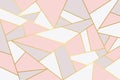 Pink grey luxury geometric background.