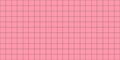 Pink grid pattern on black lines - minimalistic pastel background vector design Royalty Free Stock Photo