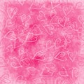 Pink Grunge Heart Background Royalty Free Stock Photo