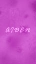 Pink Aiden Phone Wallpaper Royalty Free Stock Photo
