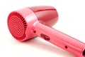 Pink hairdryer