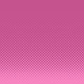 Pink halftone ellipse pattern background - vector graphic design with diagonal elliptical dots in varying sizes Royalty Free Stock Photo