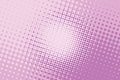 Pink halftone pop art background