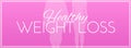 Pink Healthy Weight Loss Web Banner Background