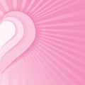 Pink Heart Background Royalty Free Stock Photo