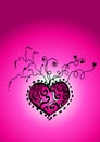 Pink Heart Background