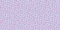 Seamless Pink Heart Pattern on Blue Background â Romantic Repeating Design for Valentine Love Projects Royalty Free Stock Photo