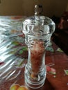 Pink himalayan salt grinder