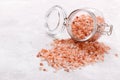 Pink himalayan salt Royalty Free Stock Photo