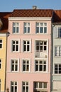 Pink house in Copenhagen, Denmark Royalty Free Stock Photo