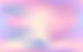 Pink holographic gradient colorful vector background. Shiny blurred pastel wallpaper