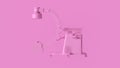 Pink Hospital C Arm X-Ray Scanner