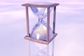 Pink Hourglass Royalty Free Stock Photo